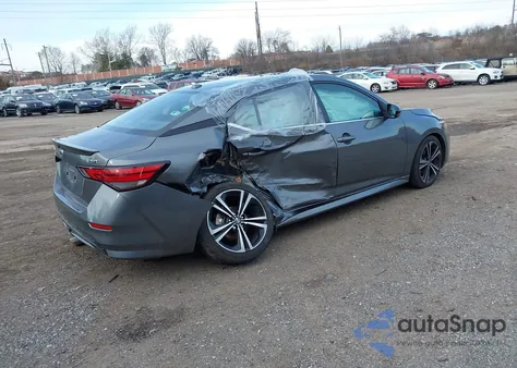 2021 Nissan Sentra Sr Xtronic Cvt z USA, uszkodzony, nr VIN 3N1AB8DV6MY260162